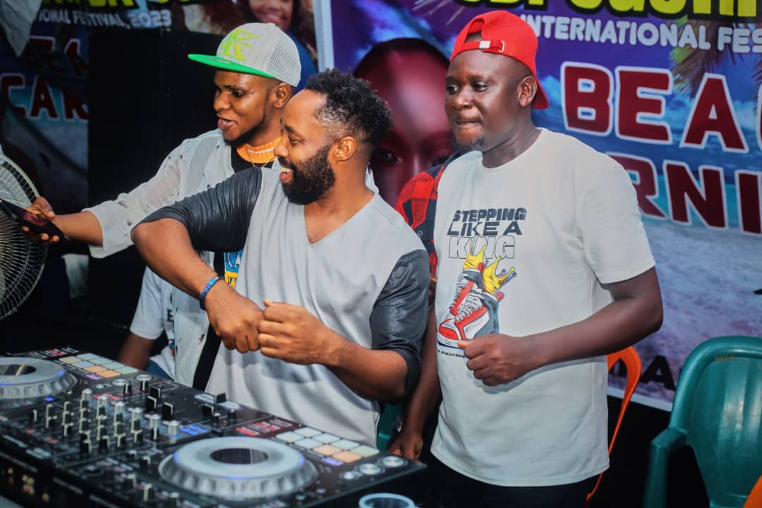 Musicians performing at Odi Festival