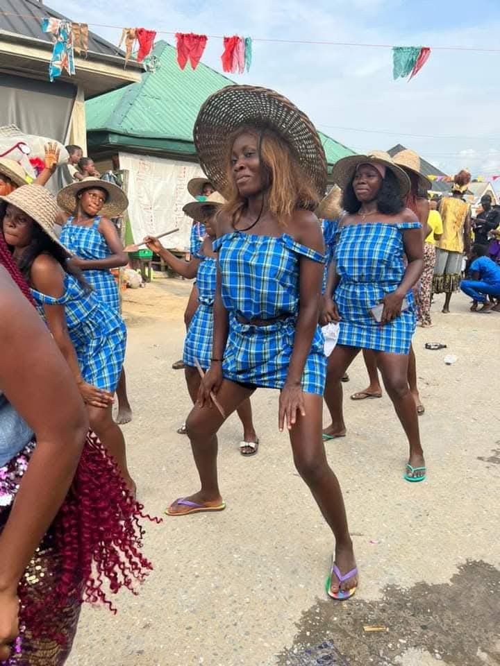 Wrestling competition at Odi Festival